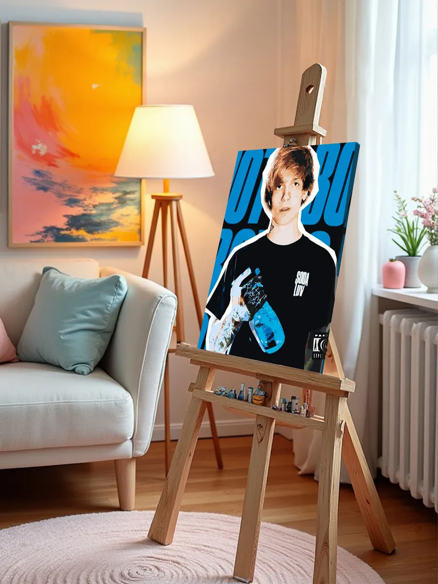 Картина по номерам «Рэпер Soda Luv Сода Лав 8» — картинка 10