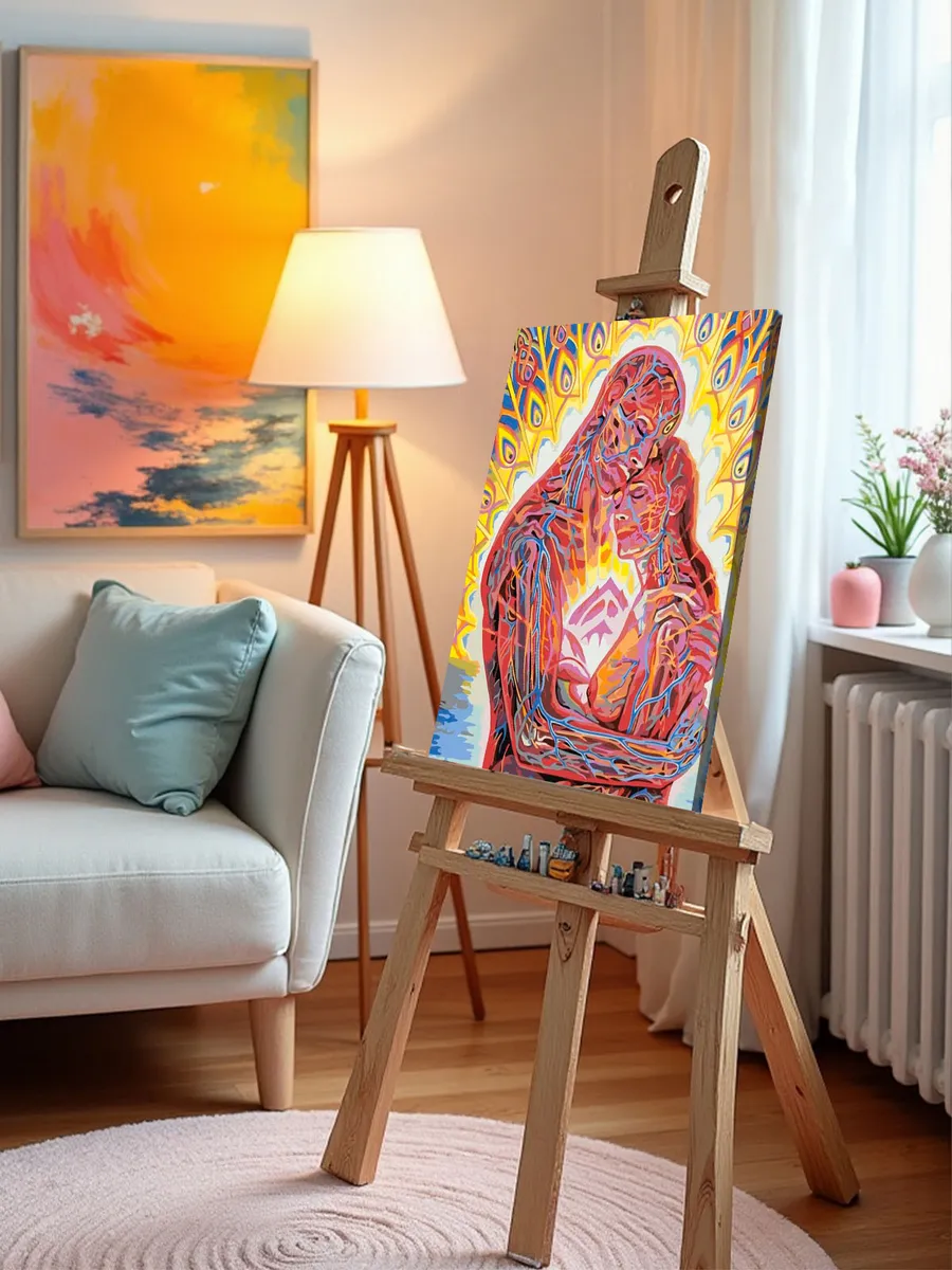 Картина по номерам «Соединение душ» — картинка 10