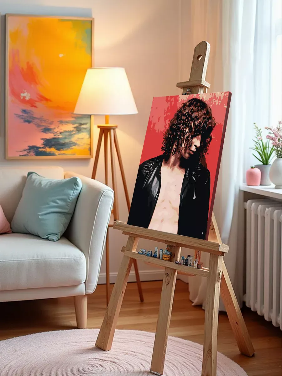 Картина по номерам «Вышел покурить: Юра Авангард 10» — картинка 10