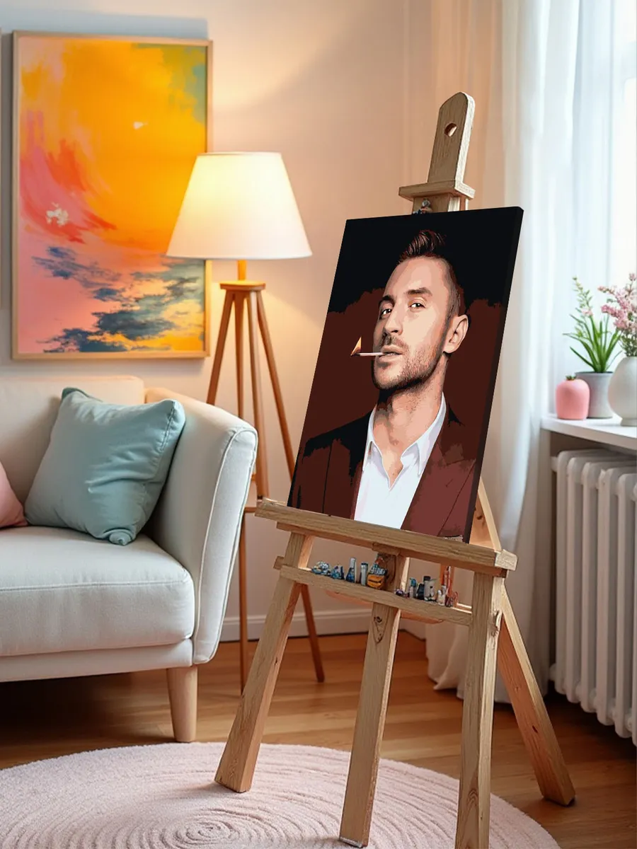 Картина по номерам «Российский музыкант Сергей Лазарев 18» — картинка 9