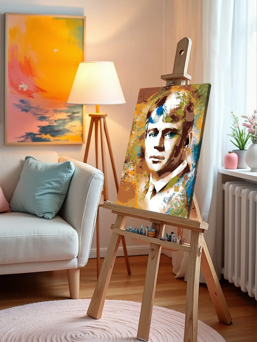 Картина по номерам «Поэт Сергей Есенин арт» — картинка 10