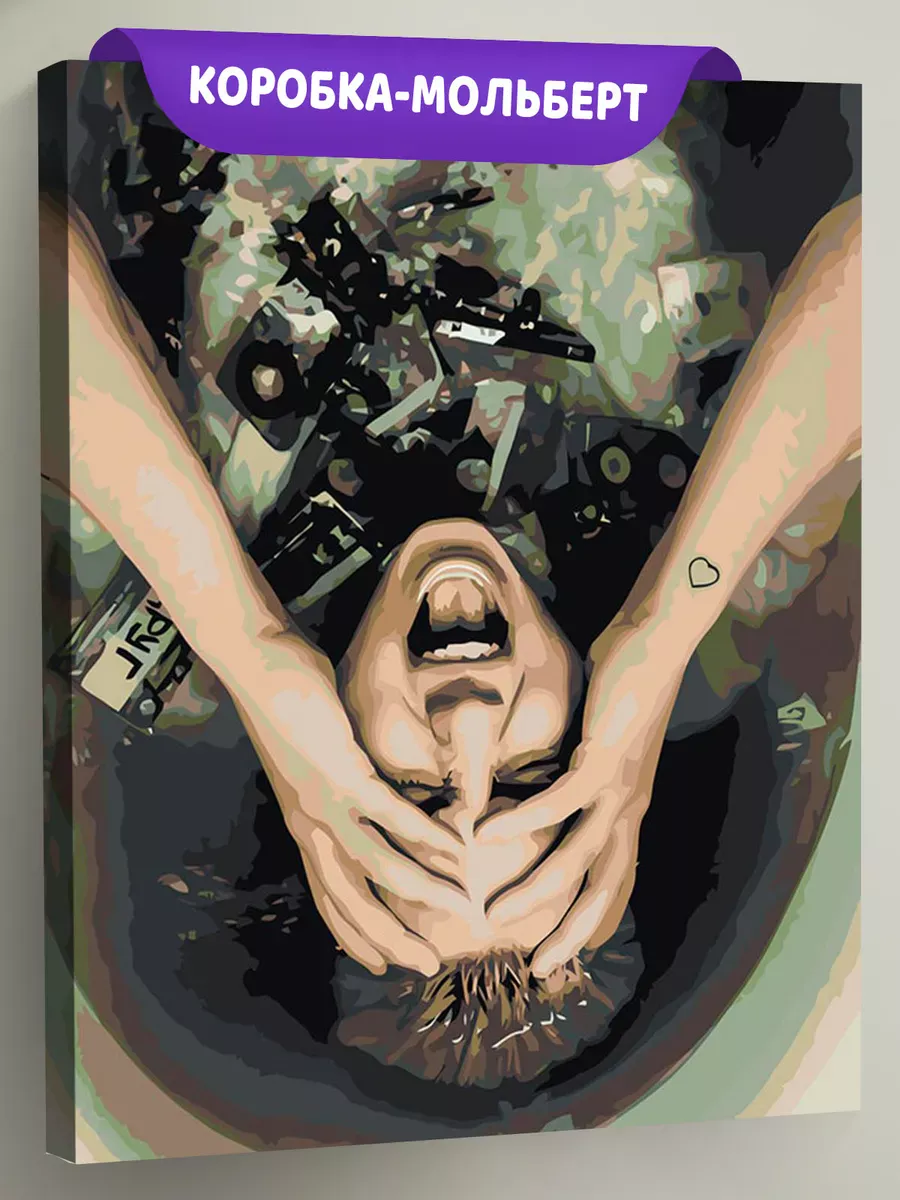 Картина по номерам «Поп-рок музыкант 13 тринадцать карат»