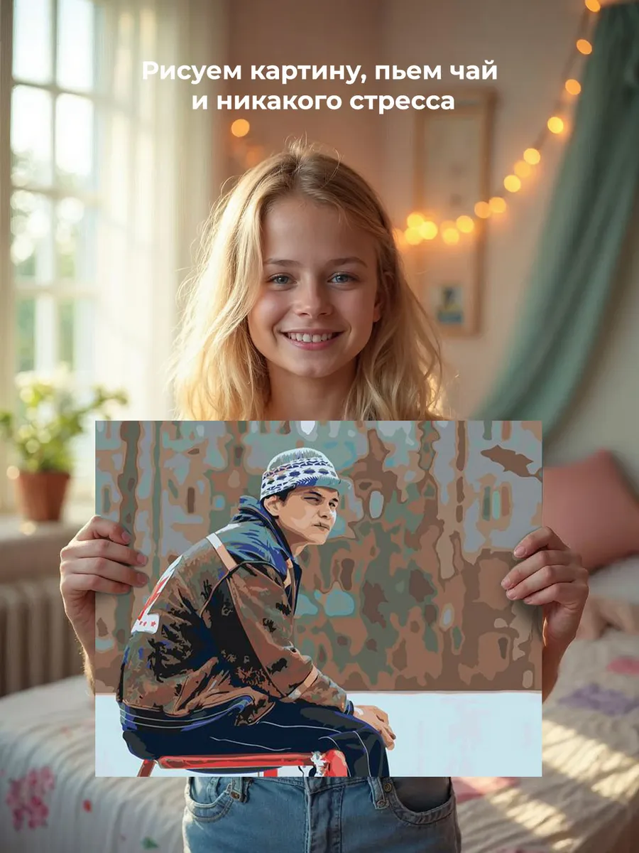 Картина по номерам «Слово пацана Кровь на асфальте: Турбо» — картинка 6