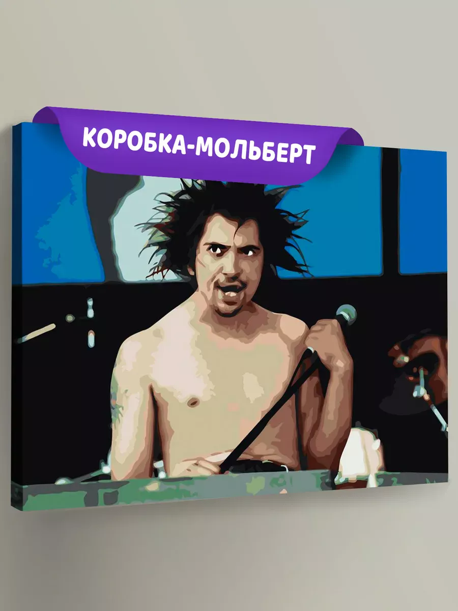 Картина по номерам «КиШ Король и Шут рок: Михаил Горшенев 12»