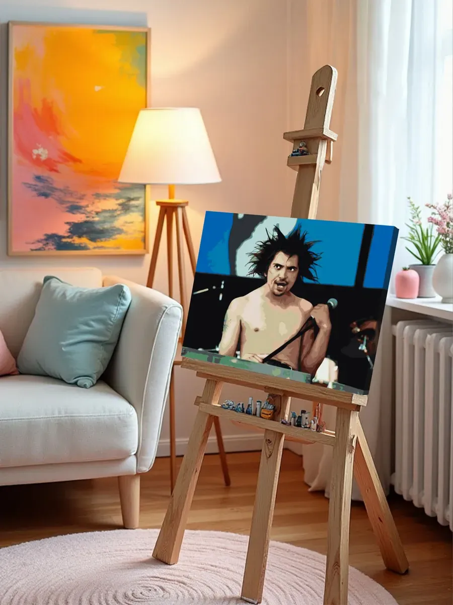 Картина по номерам «КиШ Король и Шут рок: Михаил Горшенев 12» — картинка 10