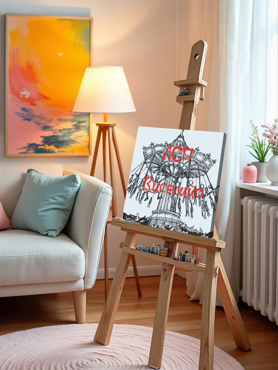 Картина по номерам «Рэпер ЛСП LSP: Альбом Виселица» — картинка 10