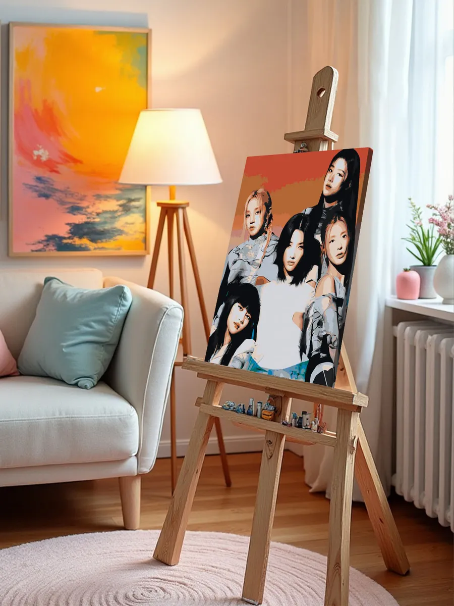 Картина по номерам «KPOP кпоп группа GI-dle Джи Айдл 40х50» — картинка 10