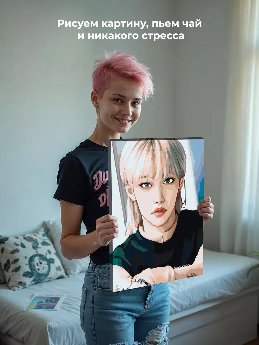 Картина по номерам «Stray Kids Стрей Кидс KPOP кпоп: Феликс» — картинка 6