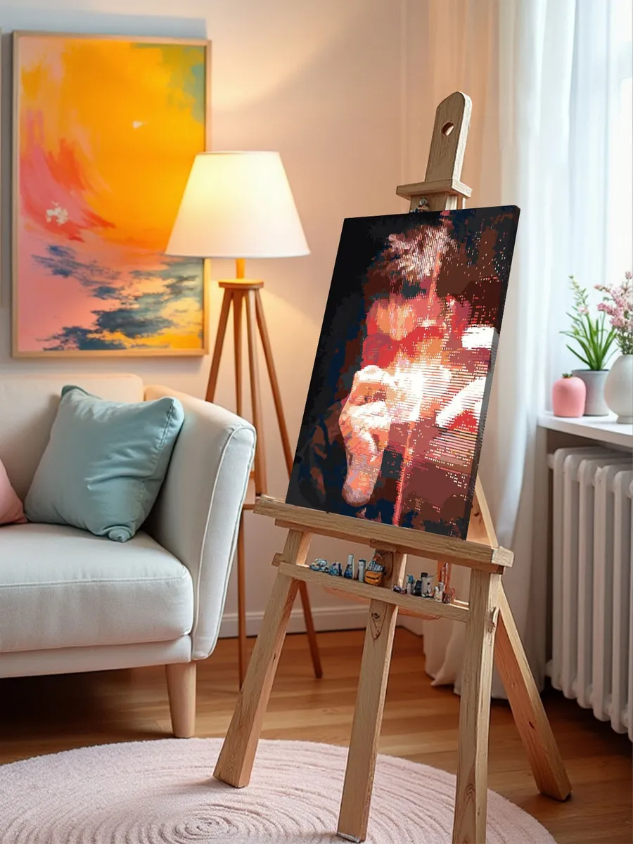 Картина по номерам «CMH: Руслан Crazy Mega Hell фото 40х50» — картинка 9