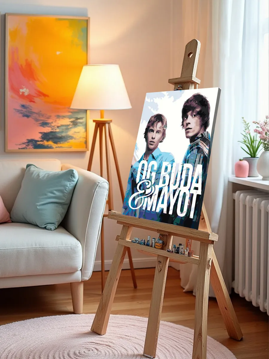 Картина по номерам «Mayot Майот Моет и OG Buda ОГ Буда» — картинка 9