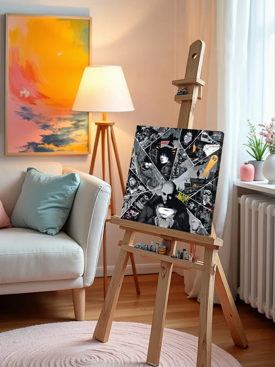 Картина по номерам «Скриптонит рэпер Адиль: Fantasy Mixtape» — картинка 10