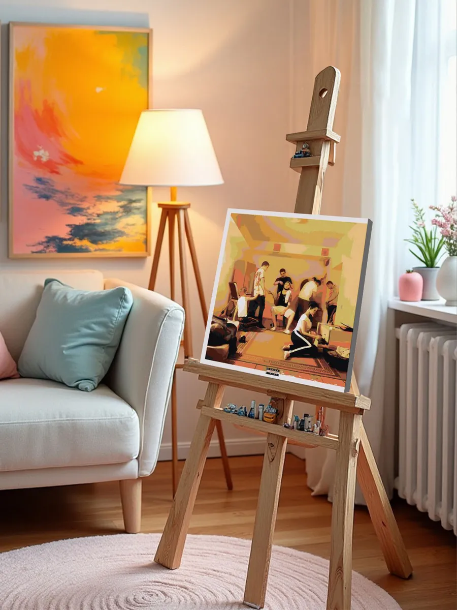 Картина по номерам «Скриптонит рэпер Адиль: Улица 36» — картинка 10