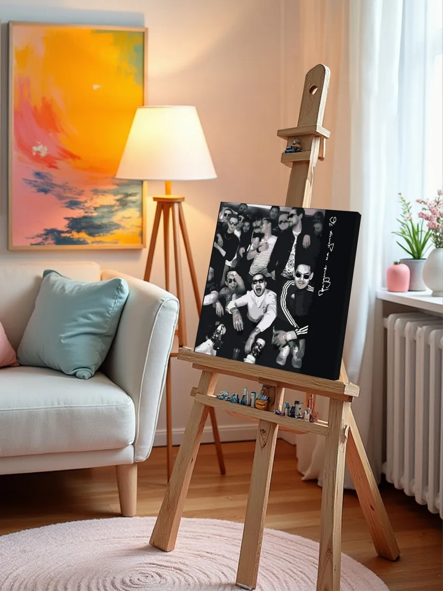 Картина по номерам «Скриптонит рэпер Адиль: Праздник на улице» — картинка 10