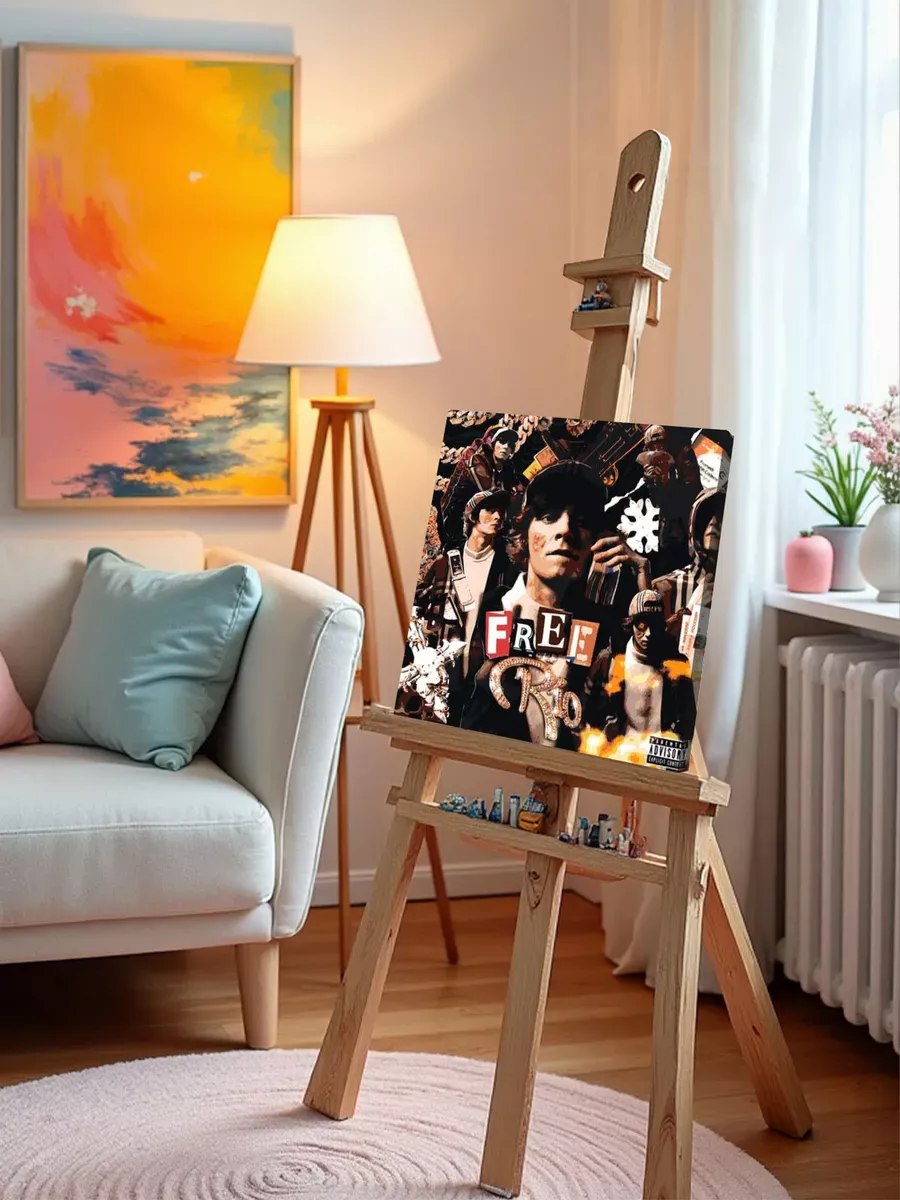 Картина по номерам «OG buda ОГ буда рэпер: FREERIO 40х40» — картинка 10