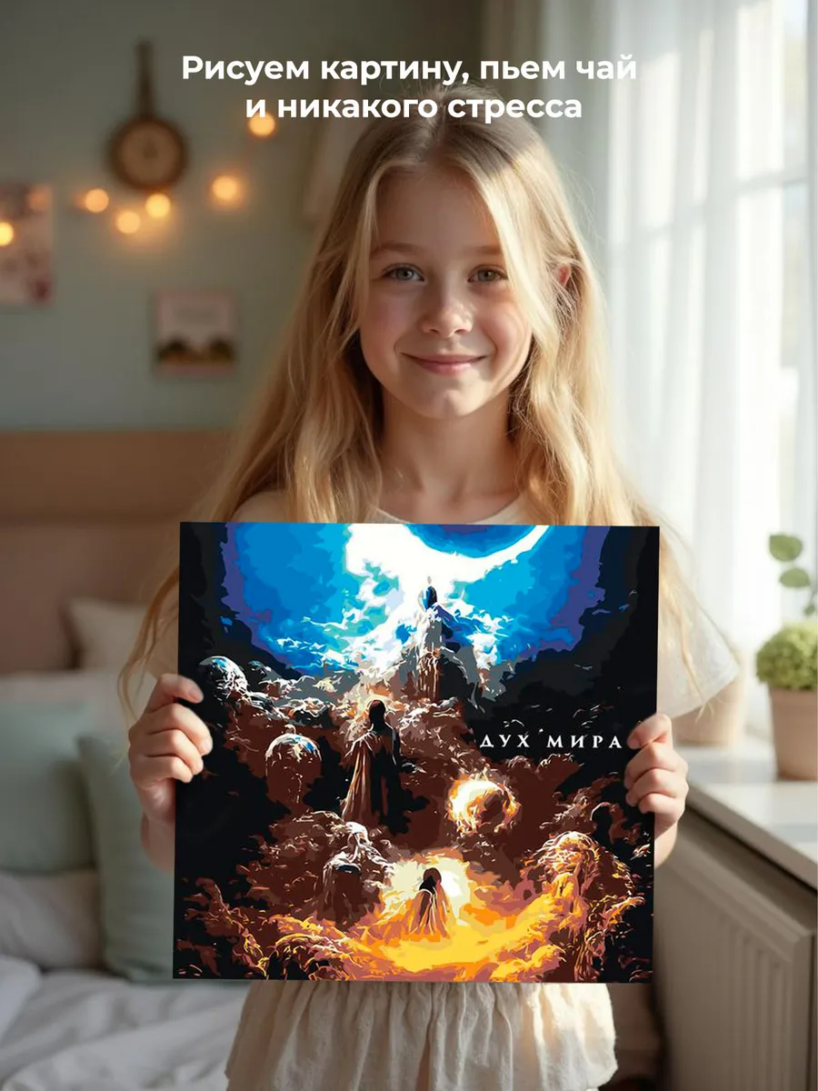 Картина по номерам «Рок и рэп музыкант Джизус DZHIZUS альбом» — картинка 7