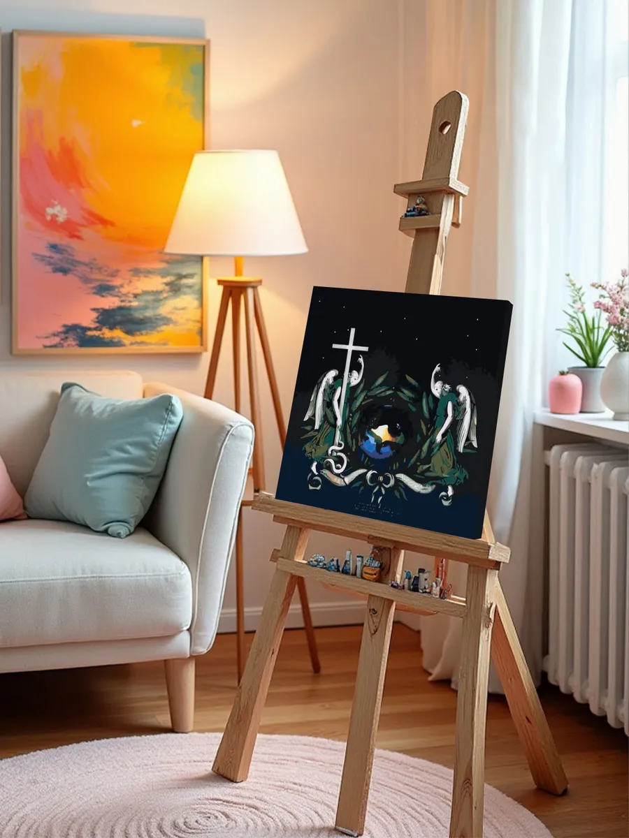 Картина по номерам «Рок и рэп музыкант Джизус DZHIZUS альбом» — картинка 10