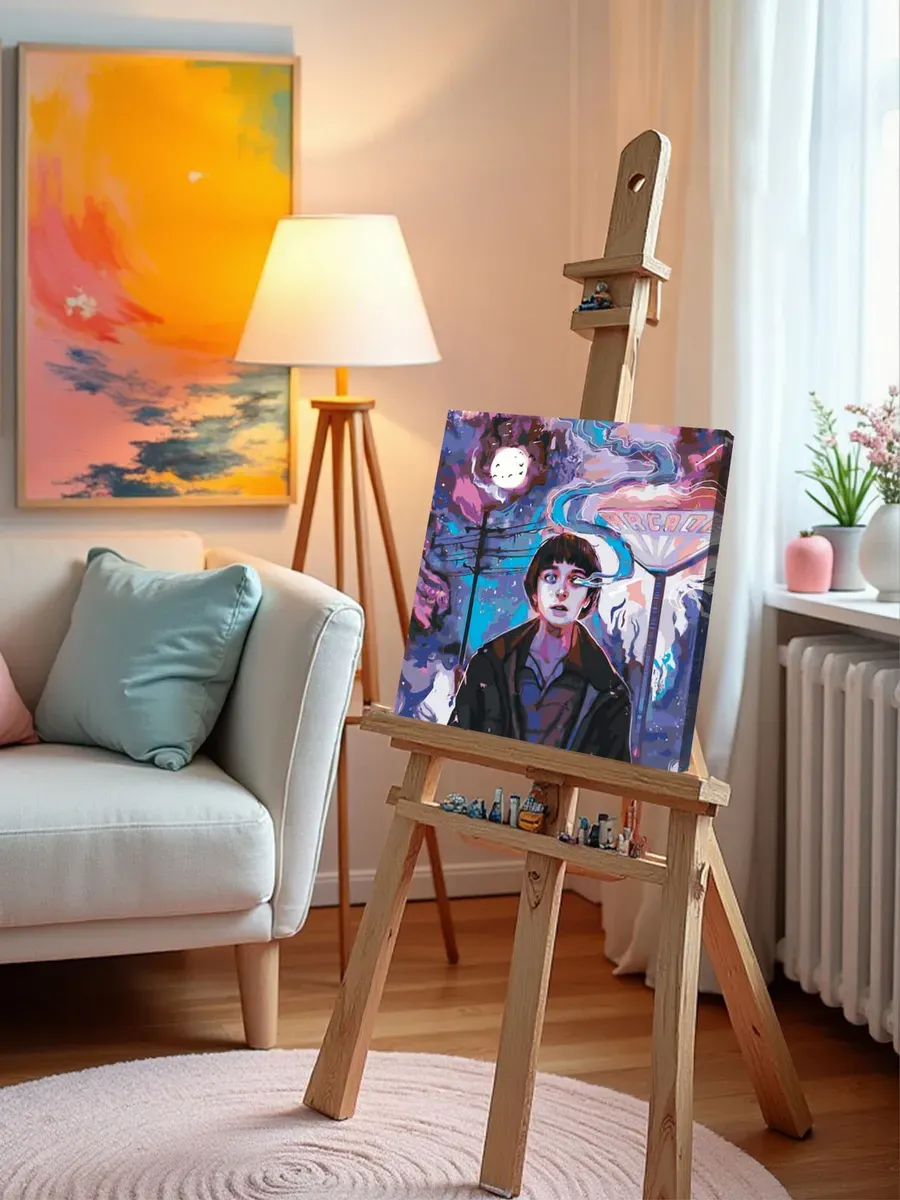 Картина по номерам «Очень странные дела ОСД: Уилл арт 40x40» — картинка 9