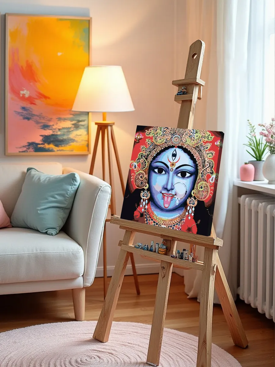 Картина по номерам «Религия индуизм, Индия: богиня Кали» — картинка 10