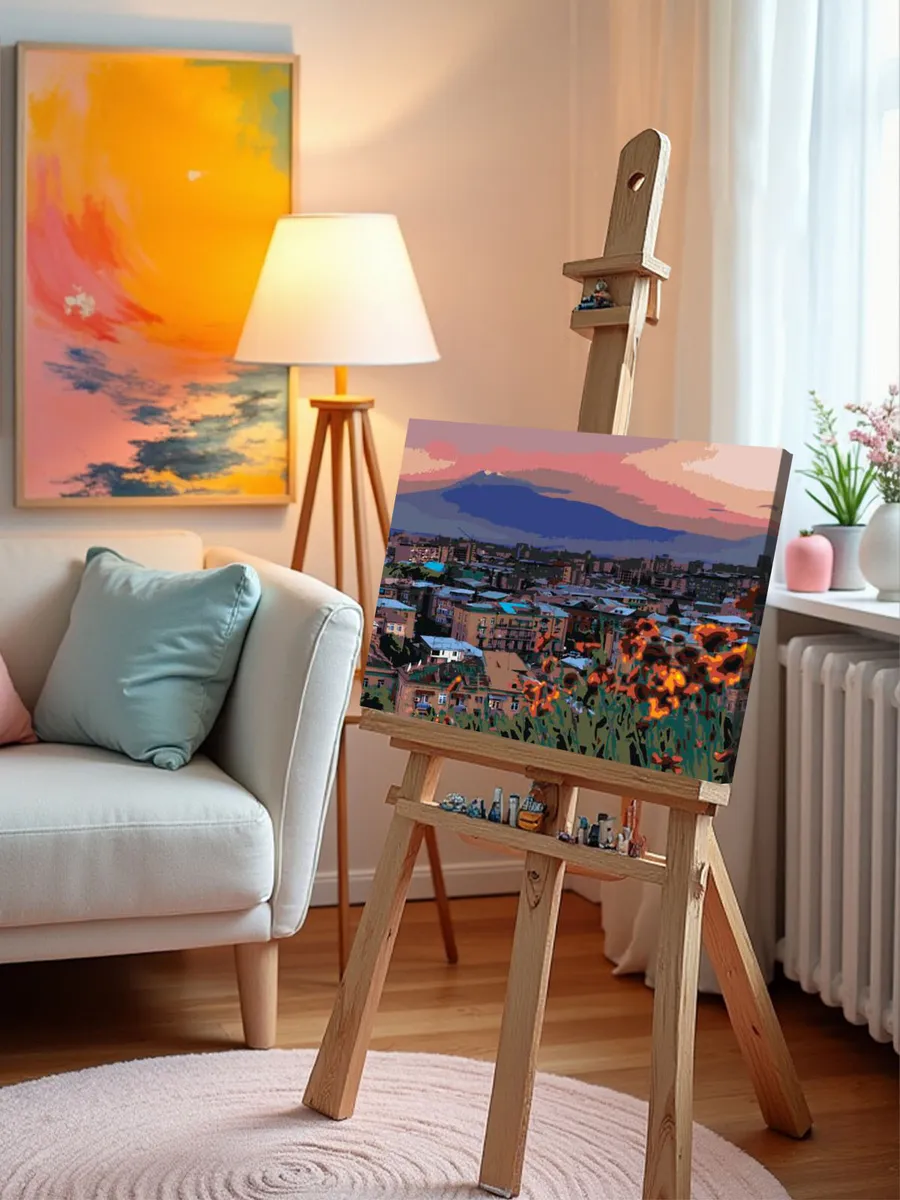 Картина по номерам «Армения: Ереван, гора Арарат 40x50» — картинка 10