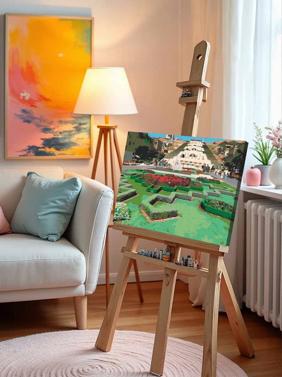 Картина по номерам «Армения: Ереван, большой Каскад 40x50» — картинка 10