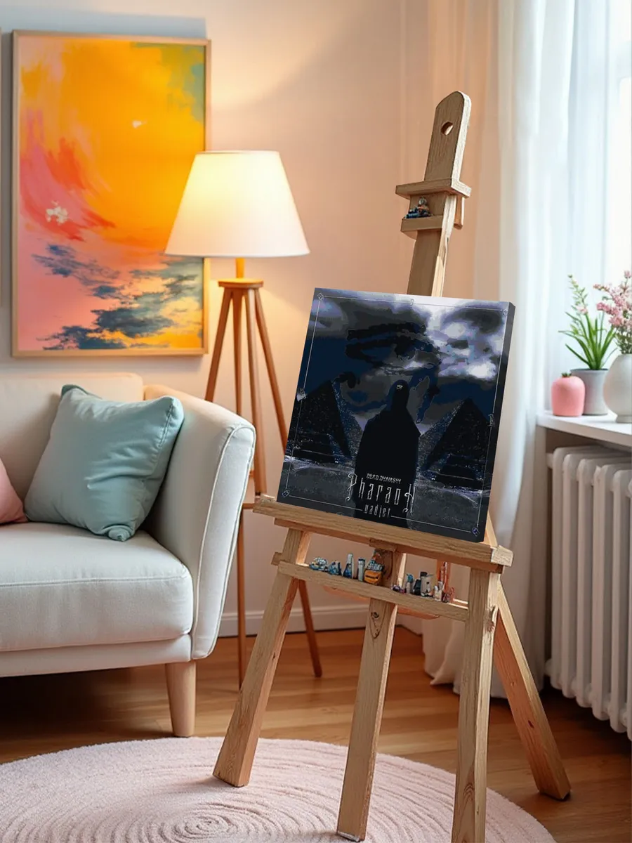 Картина по номерам «Рэпер Фараон Pharaoh: альбом УАДЖЕТ» — картинка 10