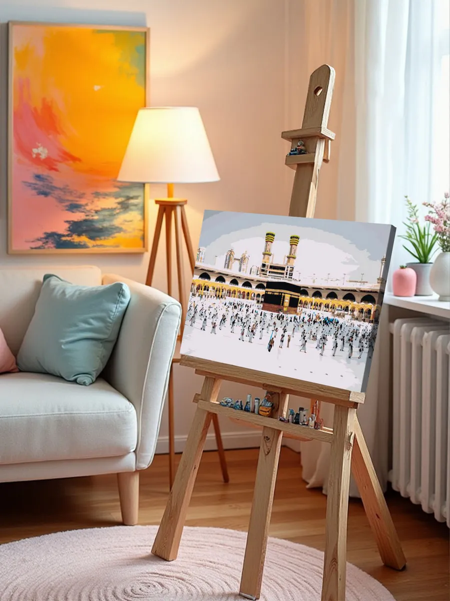 Картина по номерам «Религия, мусульманская: Кааба, Мекка» — картинка 10