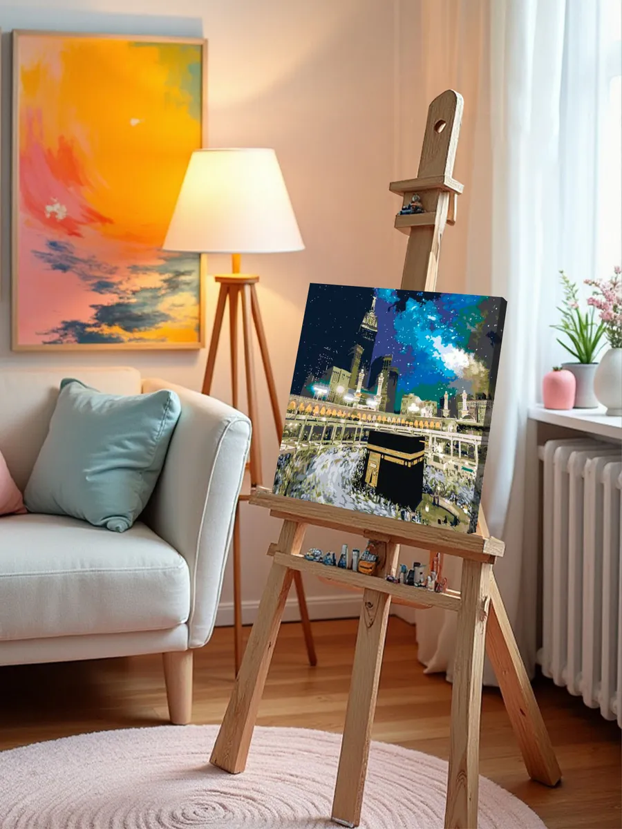 Картина по номерам «Религия, мусульманская: Кааба, Мекка» — картинка 10