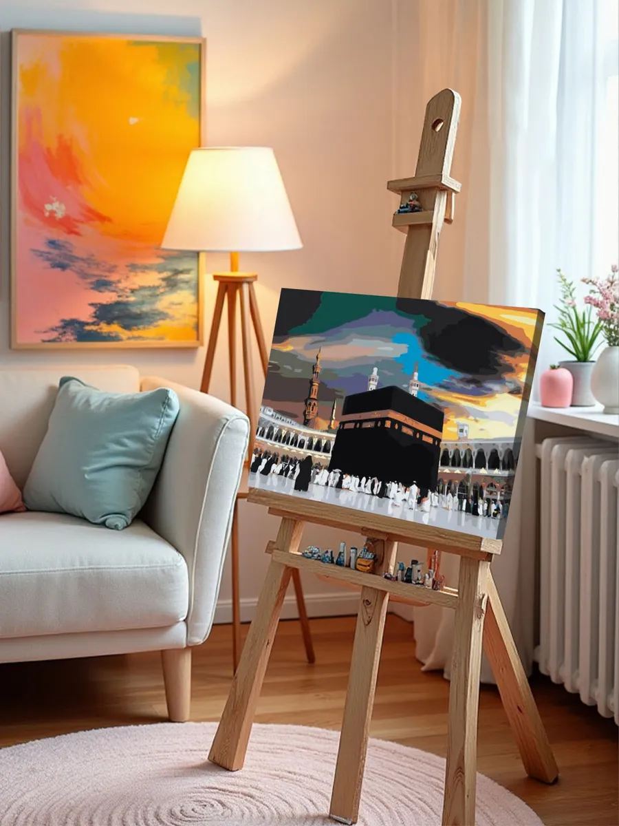 Картина по номерам «Религия, мусульманская: Кааба, Мекка» — картинка 10