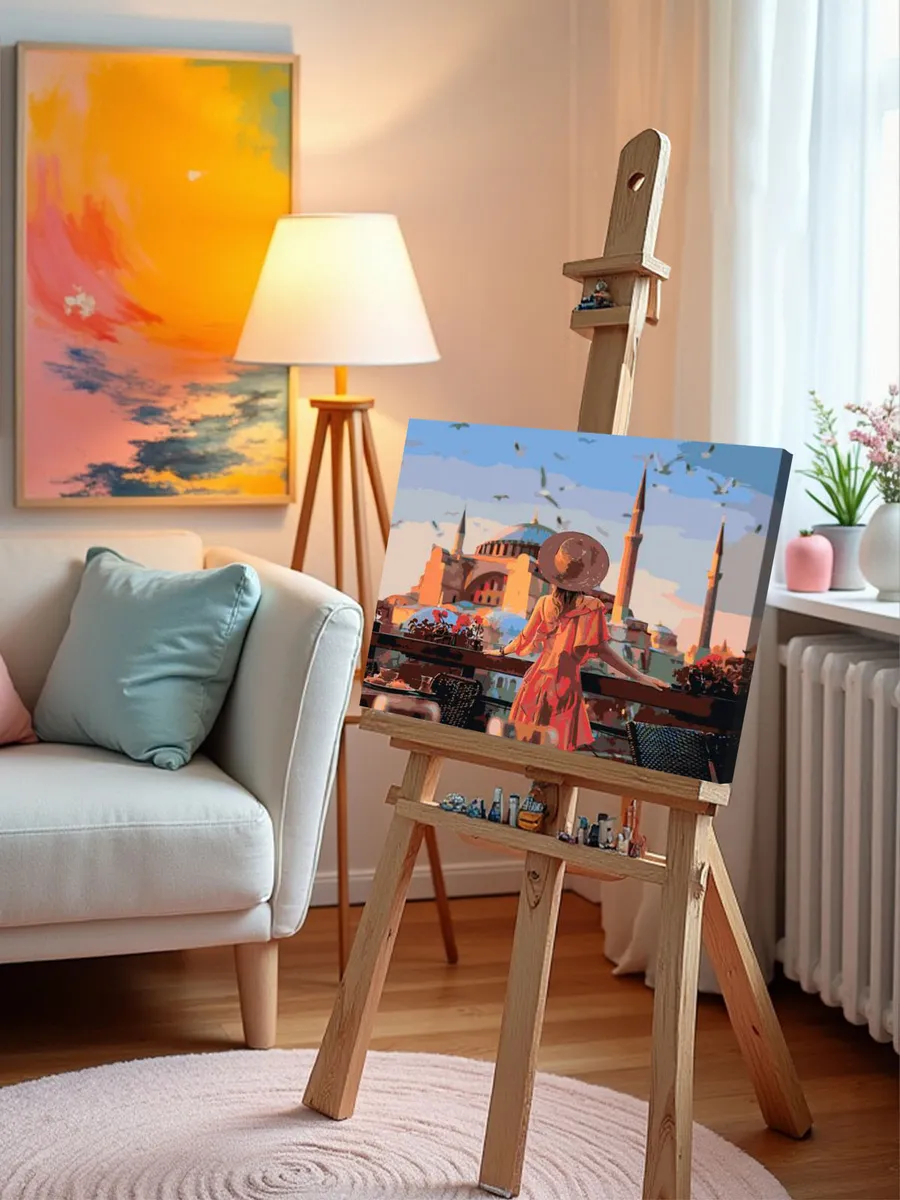 Картина по номерам «Стамбул, Турция: мечеть Айя-София 40х50» — картинка 10