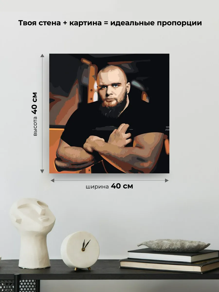 Картина по номерам «Твич стримеры Хазяева: Данила Горилла» — картинка 3