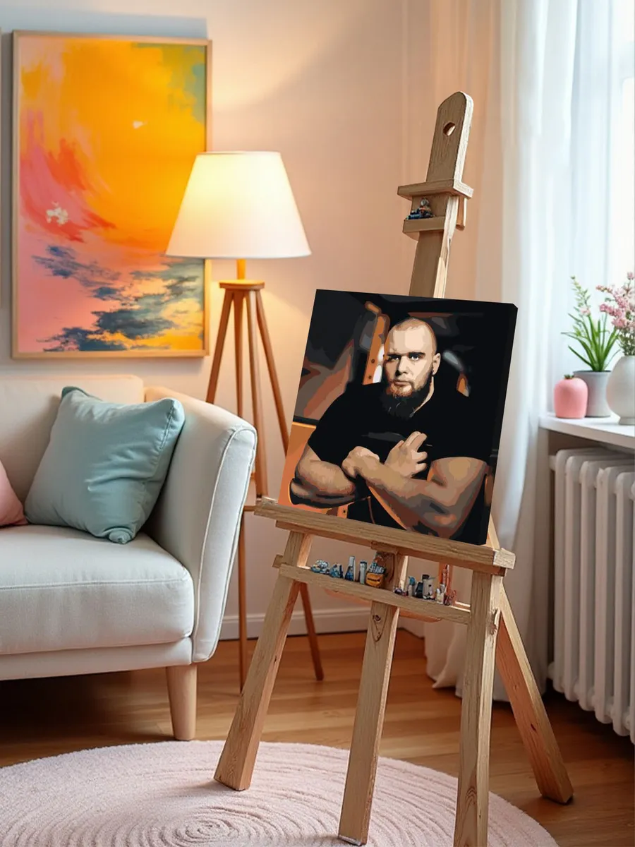 Картина по номерам «Твич стримеры Хазяева: Данила Горилла» — картинка 9