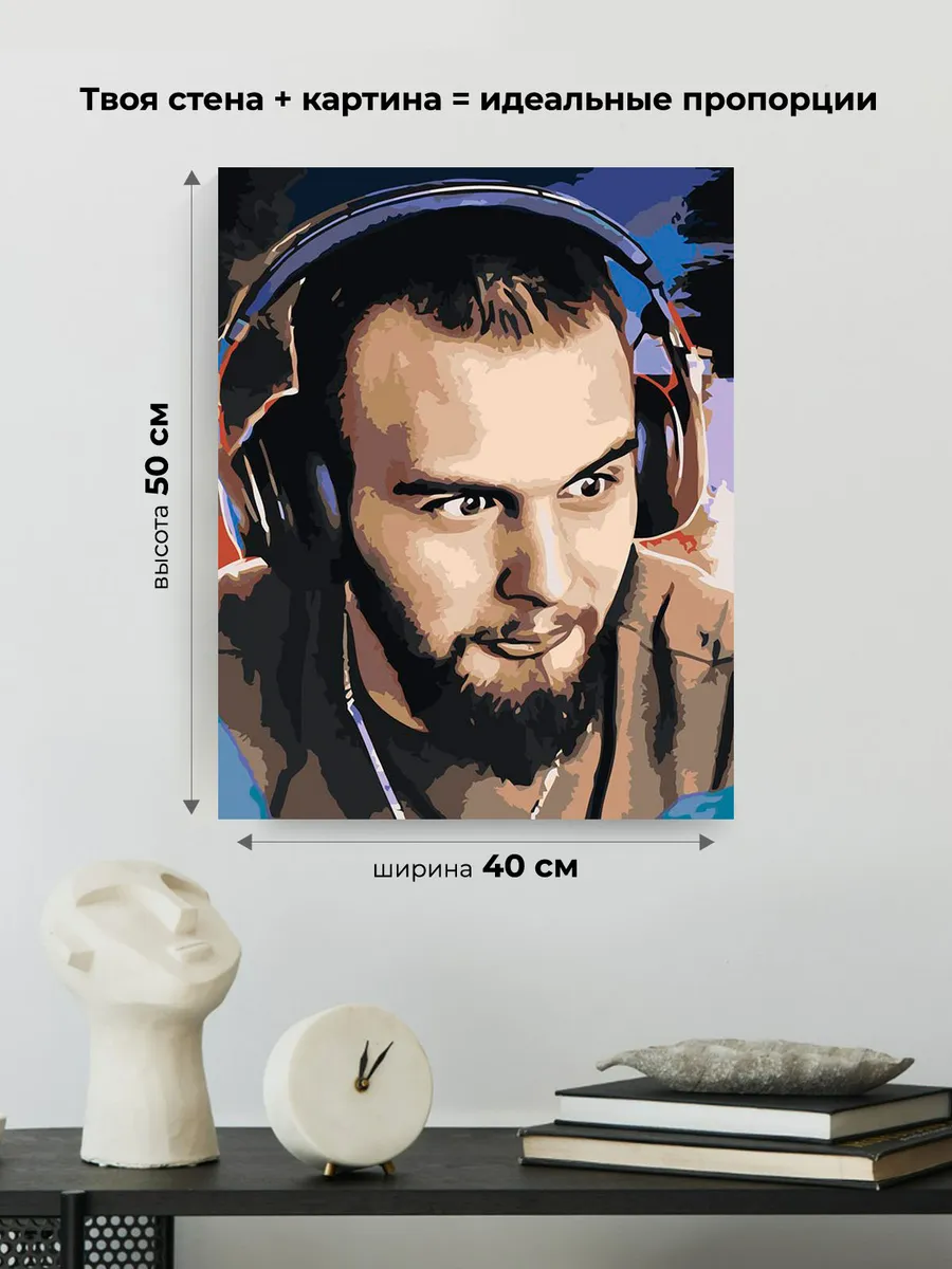 Картина по номерам «Твич стримеры Хазяева: Данила Горилла» — картинка 3