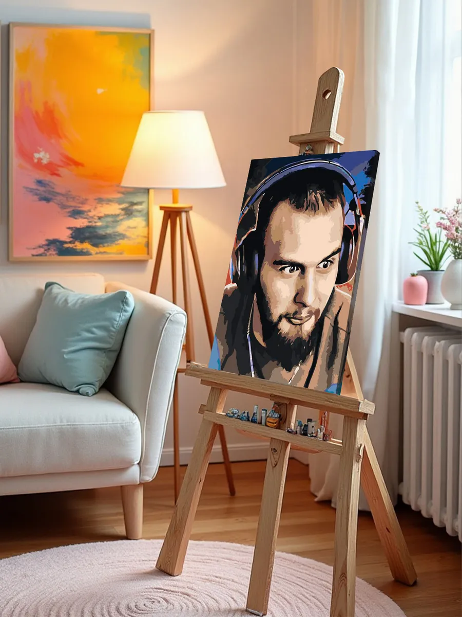 Картина по номерам «Твич стримеры Хазяева: Данила Горилла» — картинка 9