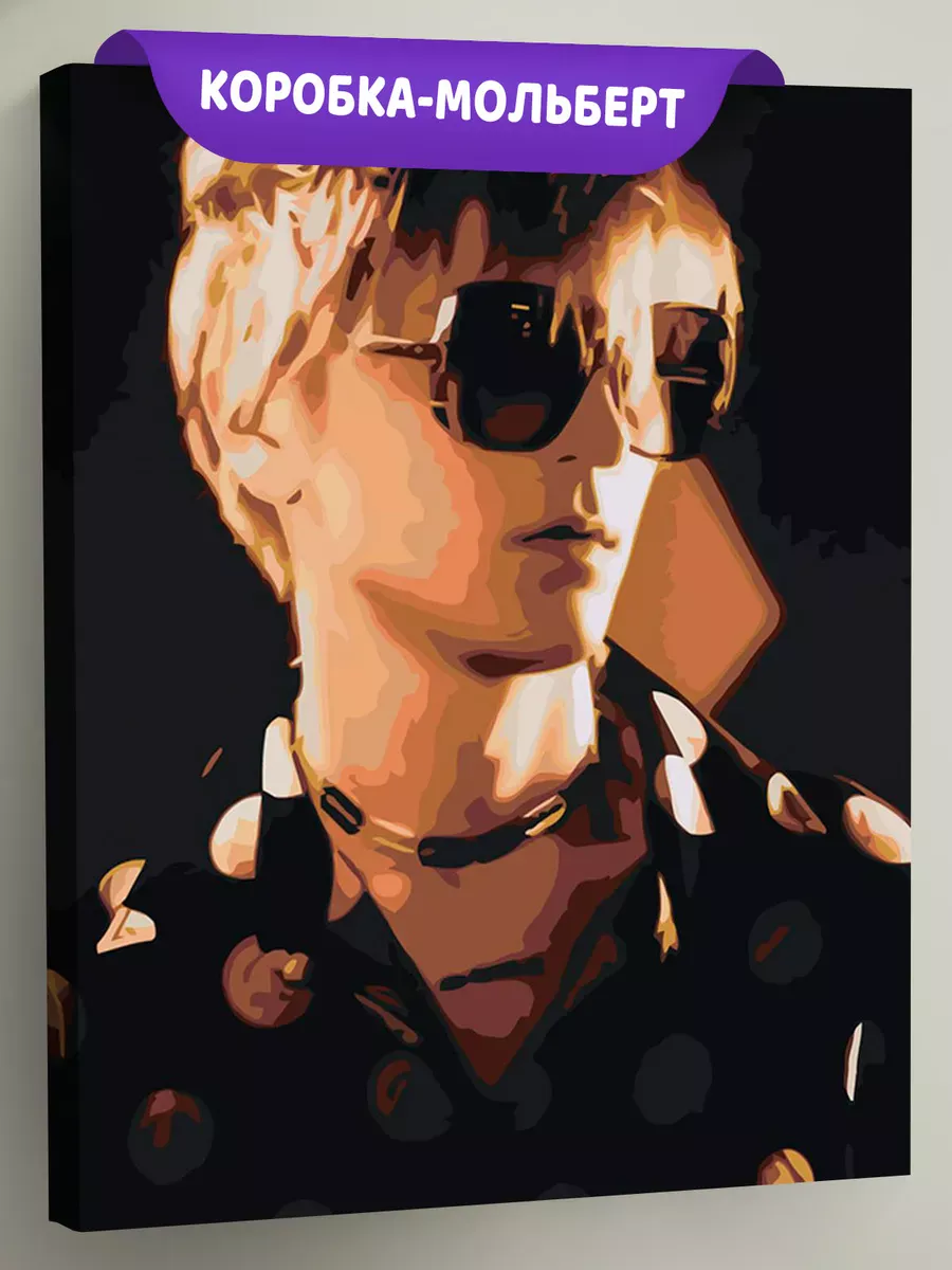 Картина по номерам «Рэпер Платина Platina: Роберт портрет»