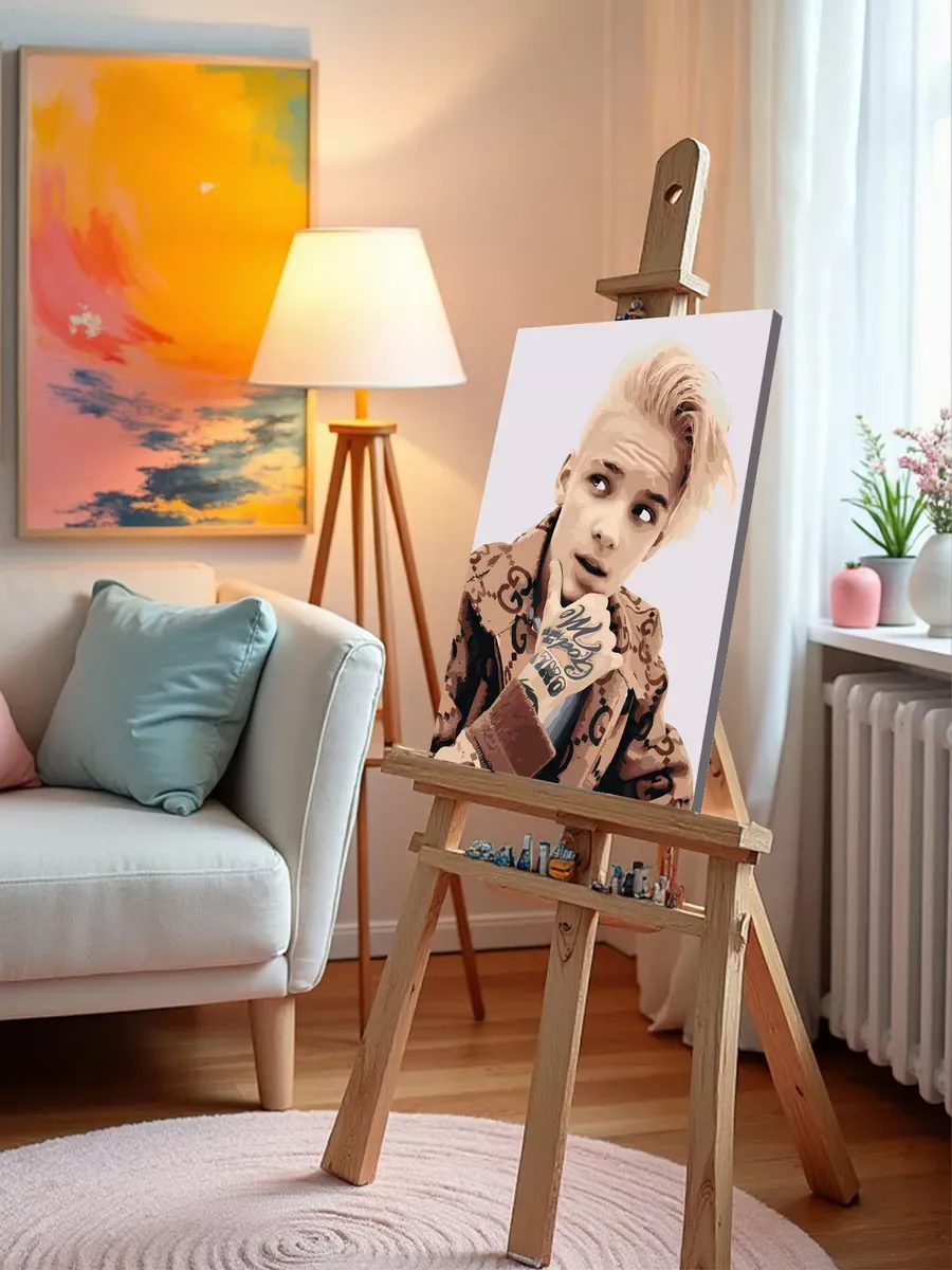 Картина по номерам «Блогер и музыкант Егор Шип 40x50» — картинка 10