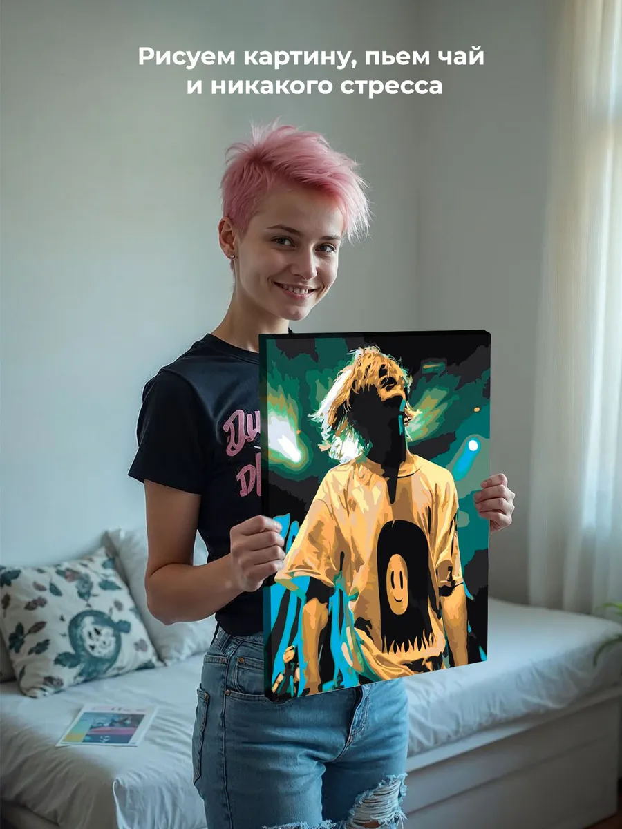 Картина по номерам «Пошлая Молли: Кирилл Бледный, концерт» — картинка 6