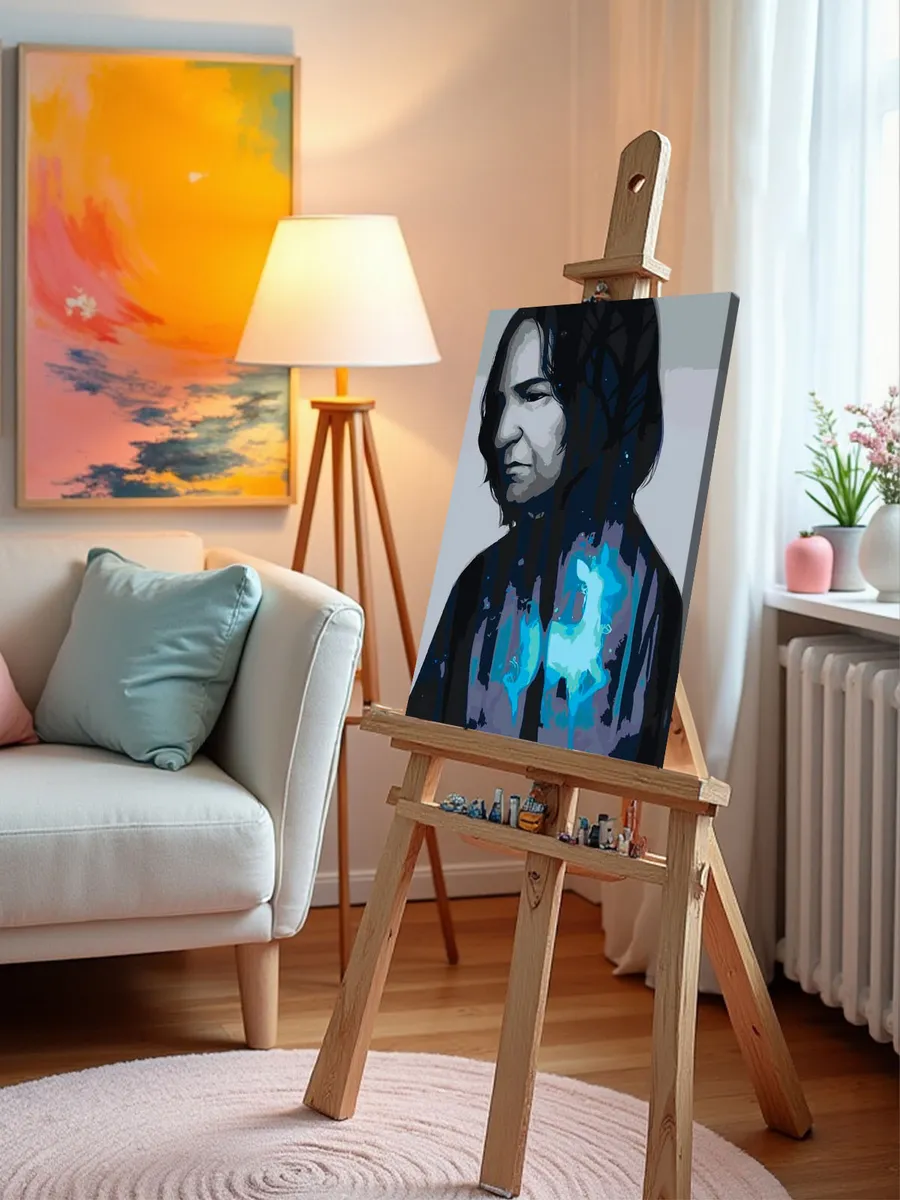 Картина по номерам «Гарри Поттер: Северус Снейп, лань Лили» — картинка 9