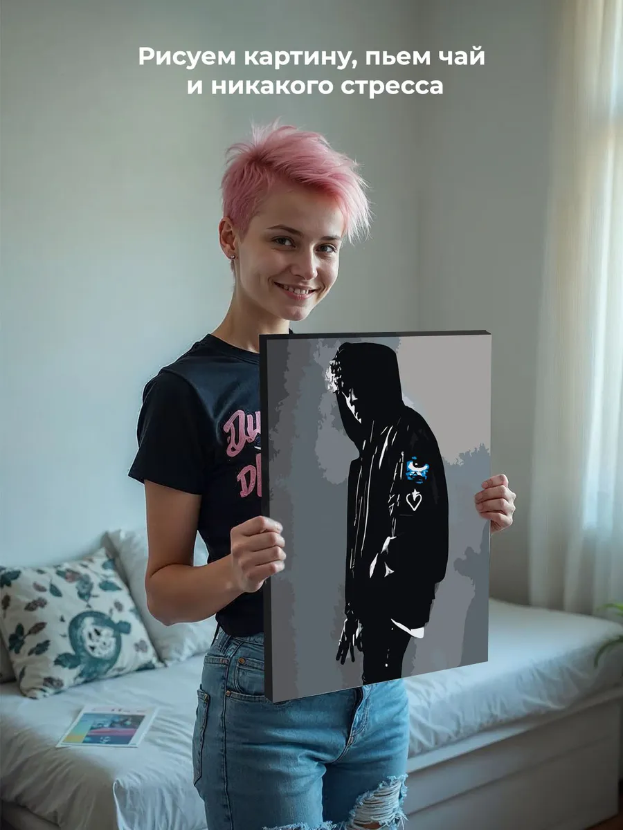 Картина по номерам «Три дня дождя: Глеб Викторов, За край» — картинка 6