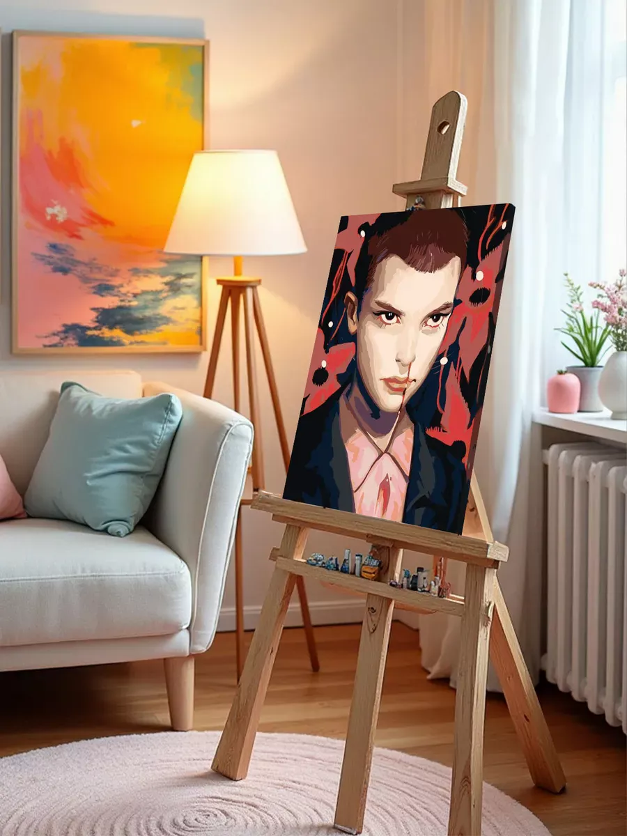 Картина по номерам «Очень странные дела ОСД: 11 арт 40x50» — картинка 10