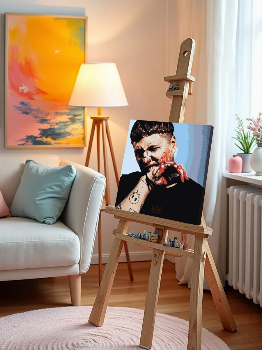 Картина по номерам «CMH: Руслан Crazy Mega Hell, PAYDAY» — картинка 9