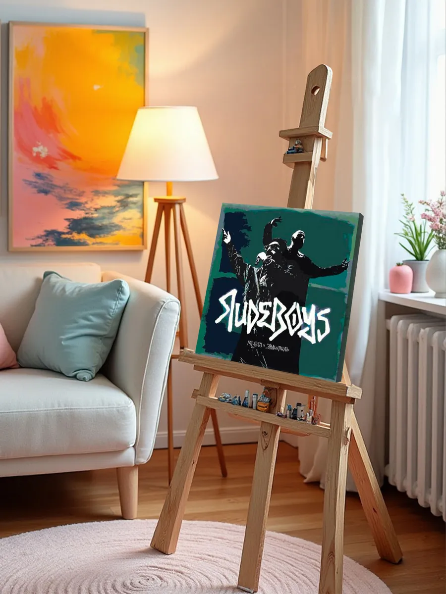 Картина по номерам «Реперы Мияги и Эндшпиль Miyagi: Rudeboys» — картинка 9