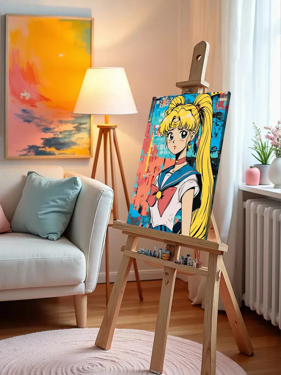 Картина по номерам «Аниме Сейлор Мун Sailor Moon: граффити» — картинка 10