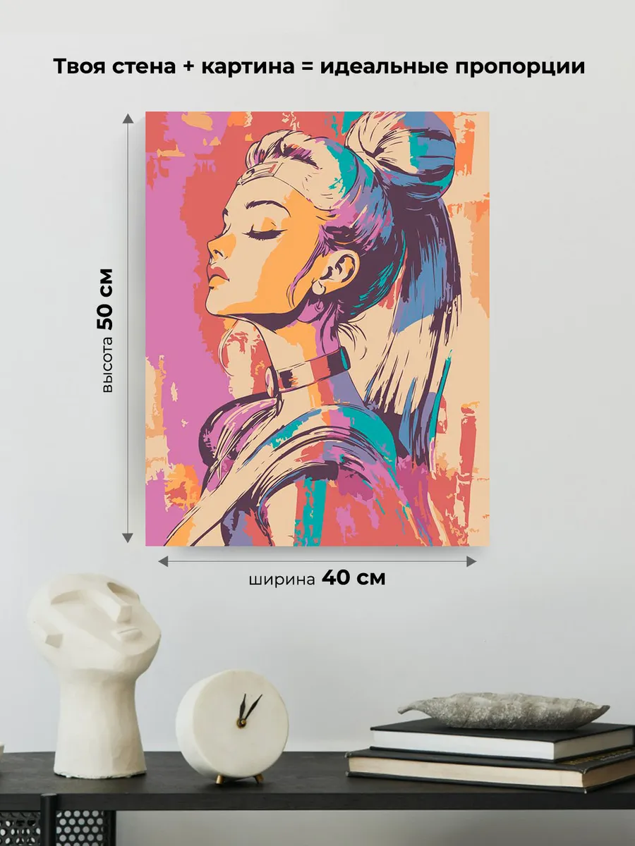 Картина по номерам «Аниме Сейлор Мун Sailor Moon: портрет арт» — картинка 3