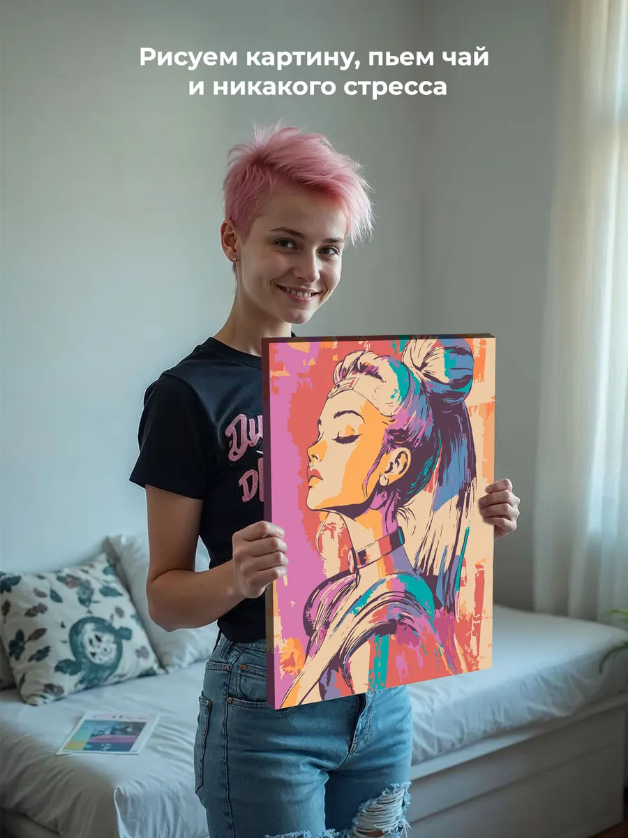 Картина по номерам «Аниме Сейлор Мун Sailor Moon: портрет арт» — картинка 7