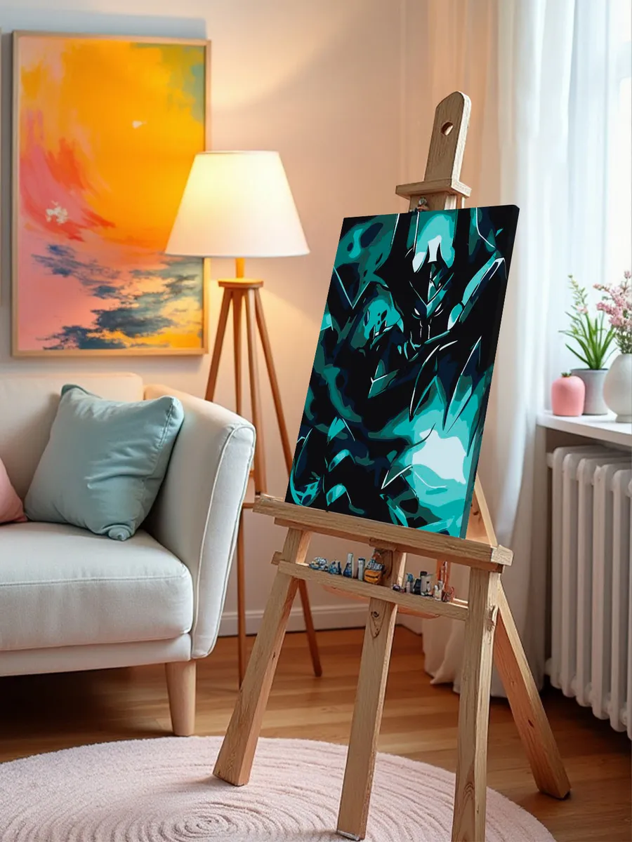 Картина по номерам «Аркейн Лига Легенд лол: Мордекайзер» — картинка 9