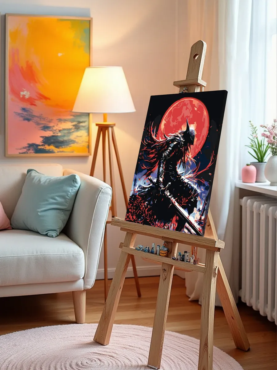 Картина по номерам «Дарк Соулс Элден Ринг: Маления арт» — картинка 9