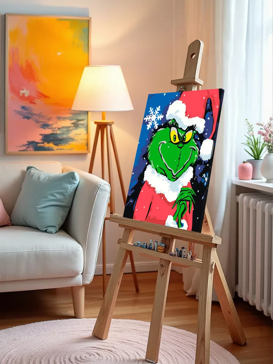 Картина по номерам «Новый год: Гринч похититель Рождества» — картинка 9