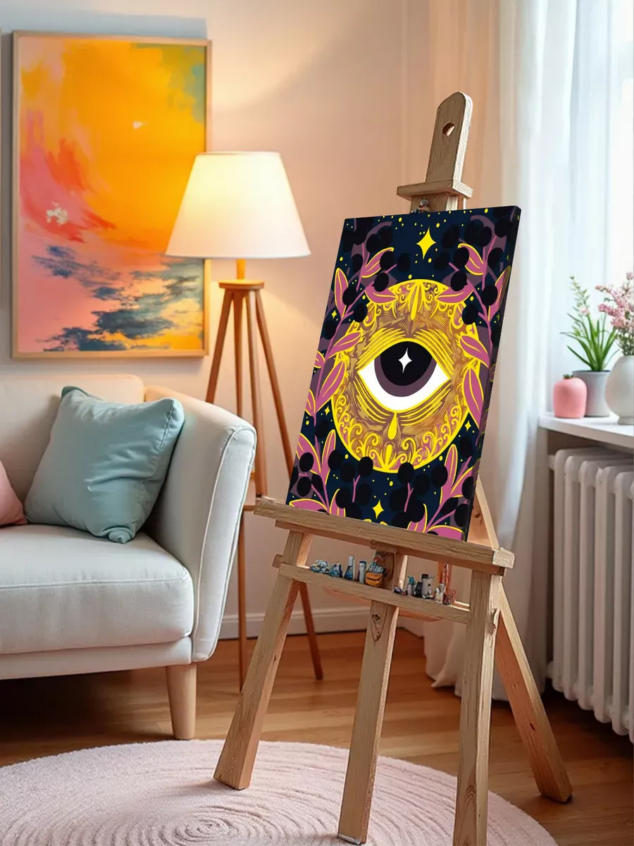 Картина по номерам «Таро, эзотерика: магический глаз арт» — картинка 10