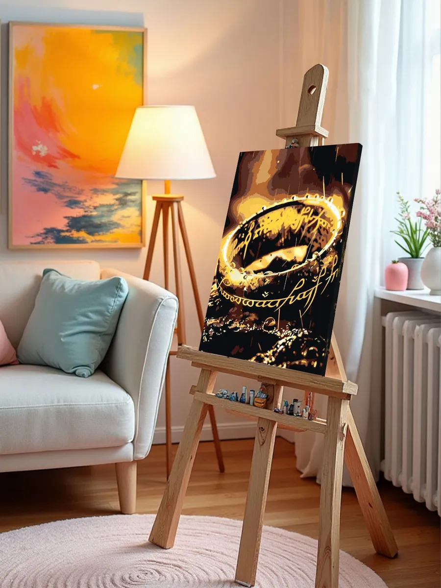 Картина по номерам «Властелин Колец: кольцо Всевластья» — картинка 10