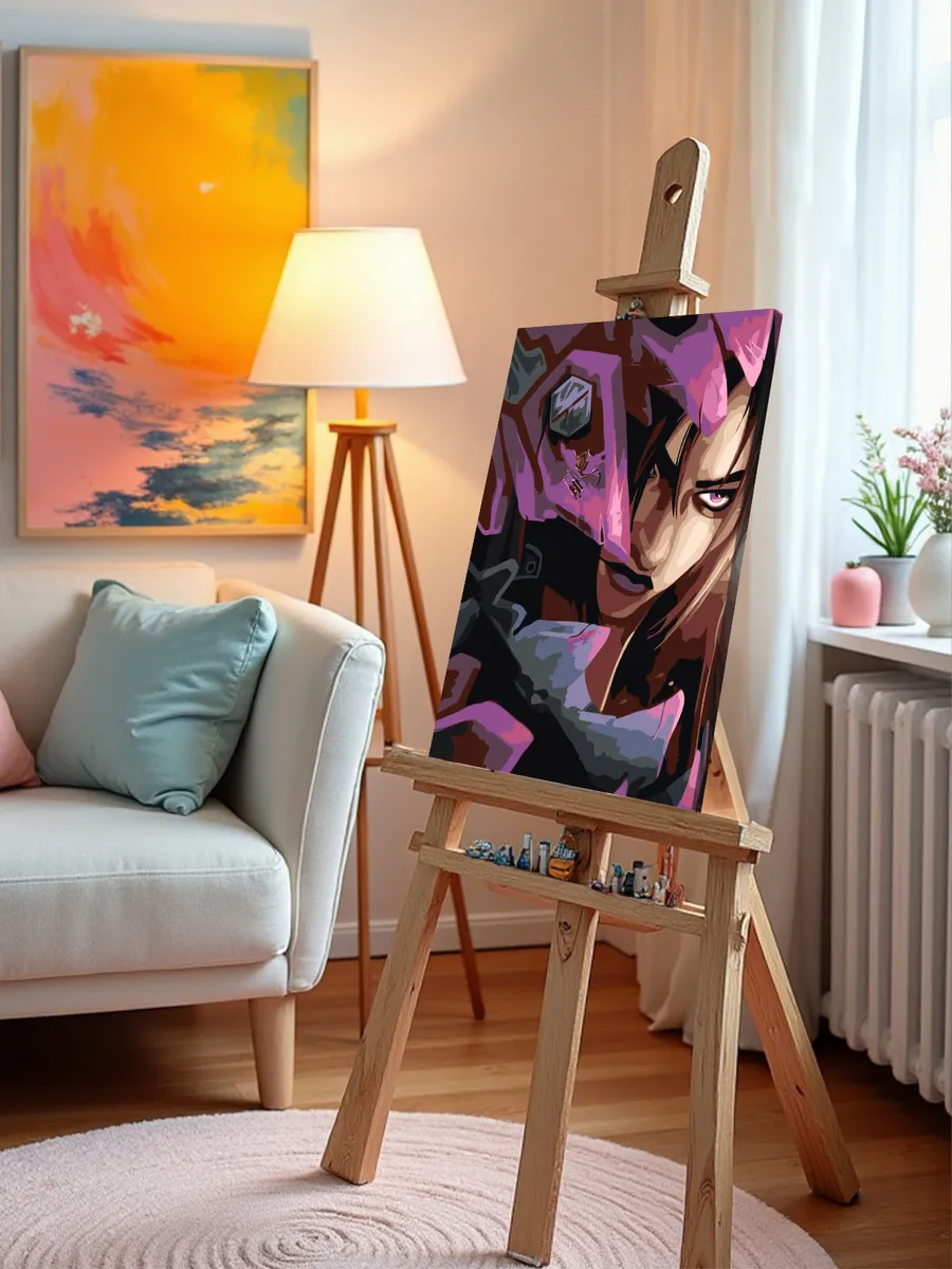 Картина по номерам «Аркейн Лига Легенд лол: Сейвика арт» — картинка 9